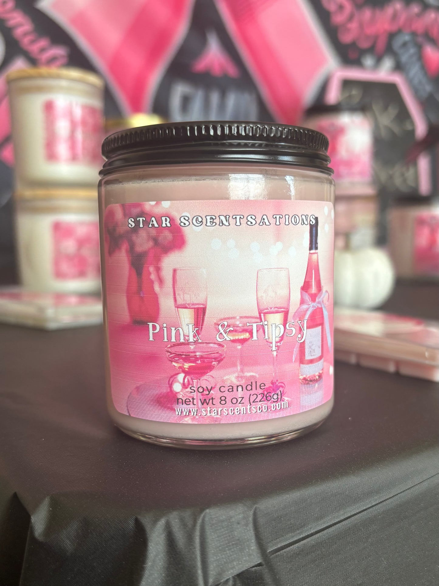 Pink & Tipsy Candle