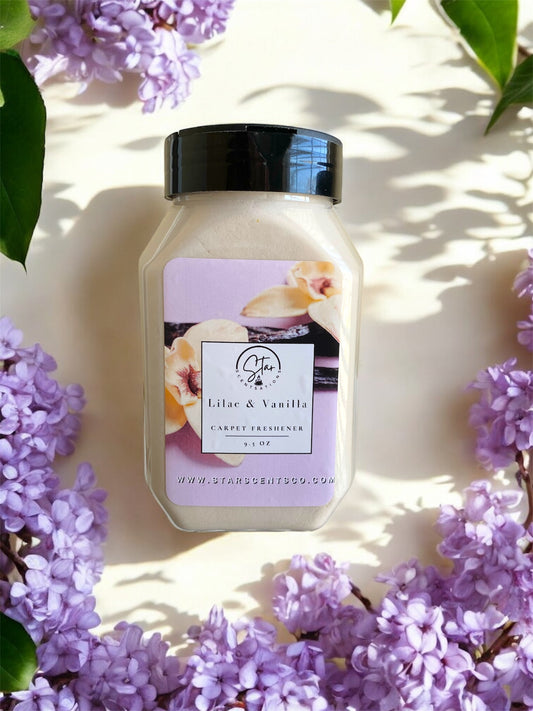 Lilac and Vanilla Carpet Freshener