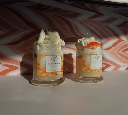 Peaches & Crème Dessert Candle