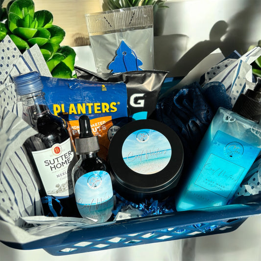 Cool Waters Father Day Gift Basket