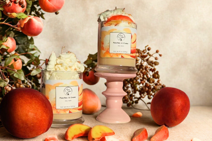 Peaches & Crème Dessert Candle